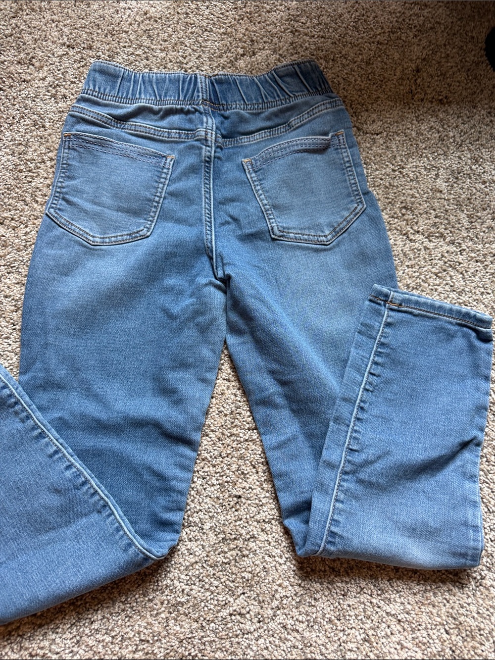 Girls jeggings - 3 pairs like new- sz 10 - Picture 7 of 11